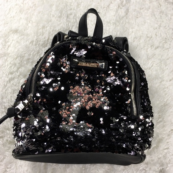 Steve Madden Sequin Mini Backpack 